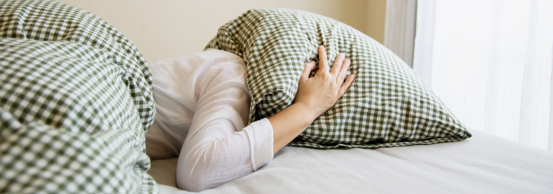 not able to sleep on bed mattress